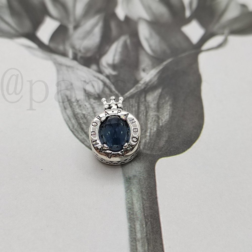 Pandora Transparent Shining Crown Charm